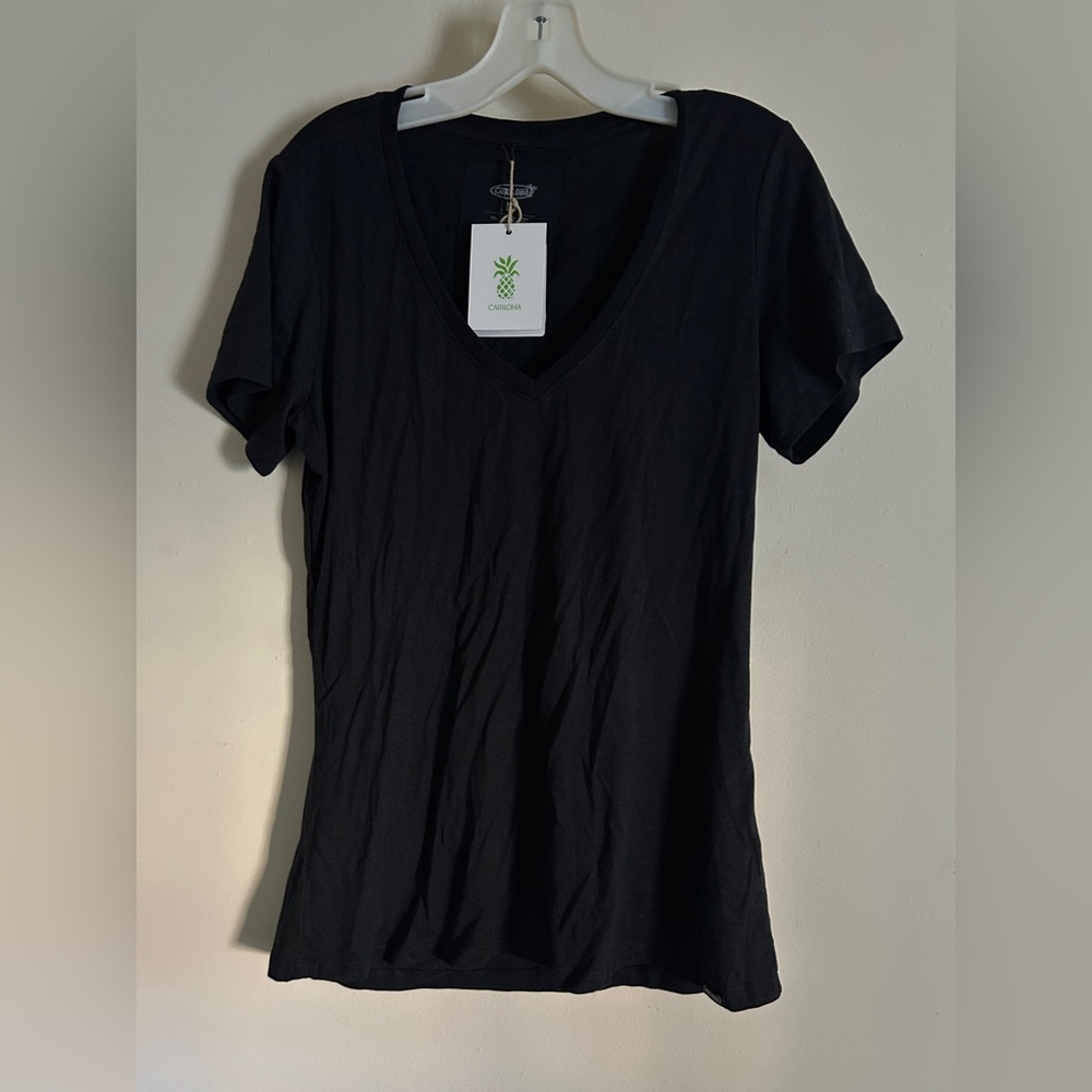 Cariloha Women’s Bamboo V-Neck Shirt Size Large